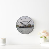 Horloge Ronde Algomarine clock (Maison)