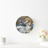 HORLOGE RONDE ALICE EN WONDERLAND (Maison)