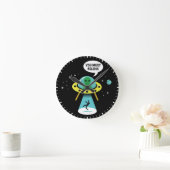 Horloge Ronde Aliens (Maison)