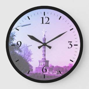 Horloge Ronde Allemagne vintage Berlin 17 juin rue grande