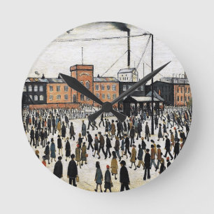 Horloge Ronde aller lowry à la stylique