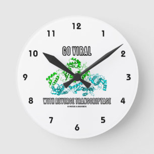 Horloge Ronde Aller Virale Avec Inverse Transcriptase Conseils
