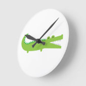 Horloge Ronde Alligator (Angle)