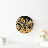 Horloge Ronde alphabet pâtes (Maison)