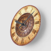 Horloge Ronde American Calendar (Angle)