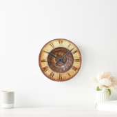 Horloge Ronde American Calendar (Maison)