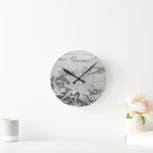 Horloge Ronde American Indian method of whaling, from an account (Maison)