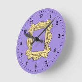 Horloge Ronde AMIS™ | Trame de trou (Angle)