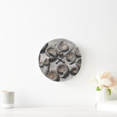Horloge Ronde ammonites fossiles multiples du Lower Lias (Maison)