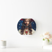 HORLOGE RONDE AMOUR (Maison)