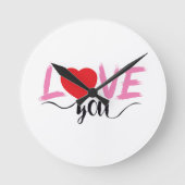Horloge Ronde amour (Recto)