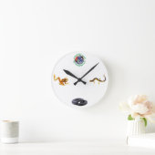 Horloge Ronde AmphibiaWeb Clock (Maison)