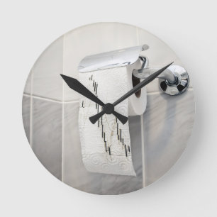 Horloge Ronde Analyse de toilette