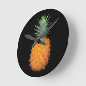 Horloge Ronde Ananas (Angle)
