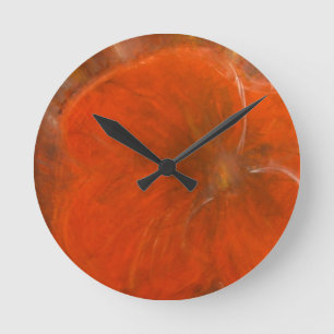 Horloge Ronde Anca Sofia Art Décoratif : Inlove poppy