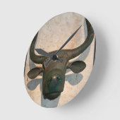 Horloge Ronde Ancient Bull (Angle)