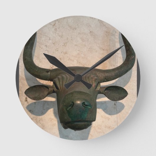 Horloge Ronde Ancient Bull (Recto)