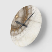 Horloge Ronde Ancient Nautical Chart (Angle)
