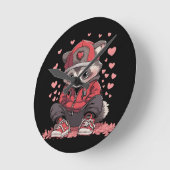Horloge Ronde Andy Branché (Angle)