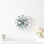 Horloge Ronde Ange de l'Océan (Maison)