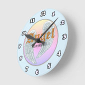 Horloge Ronde Ange des ailes (Angle)