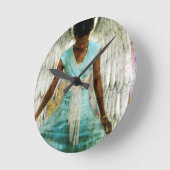 Horloge Ronde Angel de Gratitude (Angle)