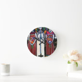 Horloge Ronde Anges mexicains (Maison)