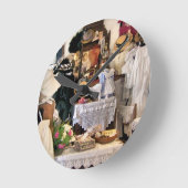 HORLOGE RONDE ANGLETERRE VICTORIENNE (Angle)