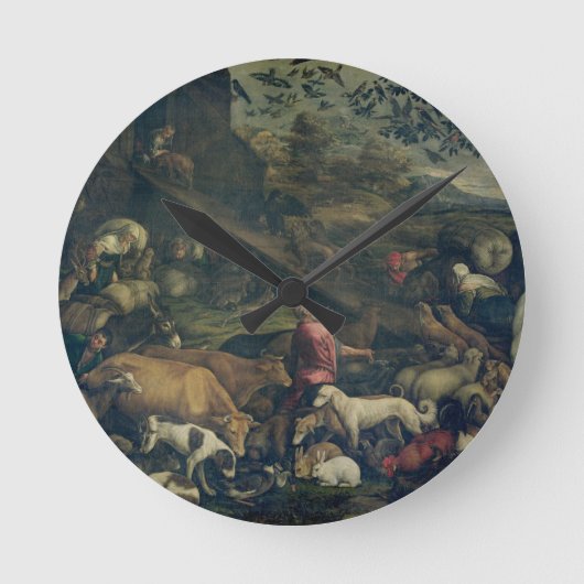 Horloge Ronde Animals Entering the Ark (Recto)