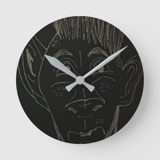 Horloge Ronde Animated Cartoon (Recto)