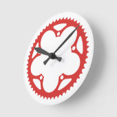 Horloge Ronde Anneau de chaîne (Angle)