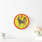 Horloge Ronde Année de la chèvre (Maison)