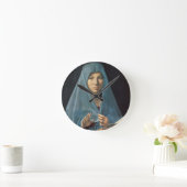 Horloge Ronde Annonciation, 1474-75 (huile sur panneau) (Maison)