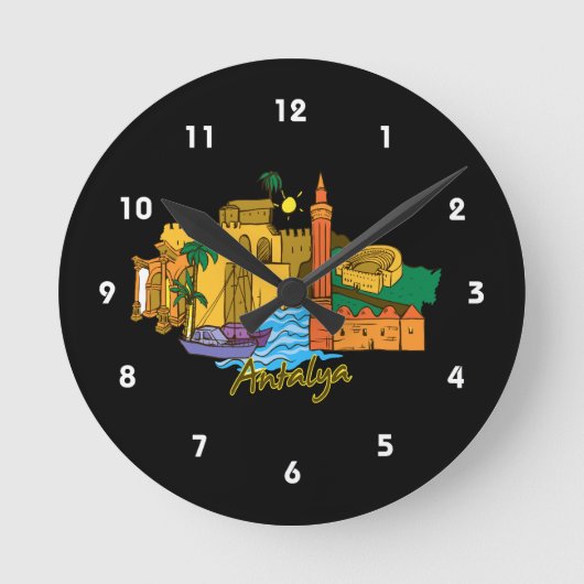 Horloge Ronde antalya voyage vacances image.png (Recto)