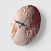 Horloge Ronde Antique Cameo (Angle)