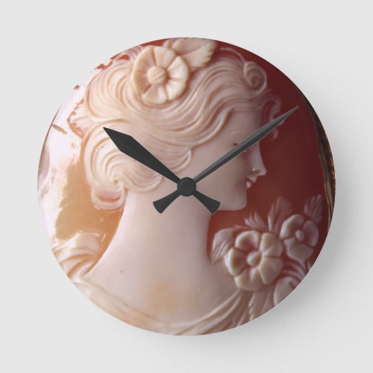 Horloge Ronde Antique Cameo (Recto)