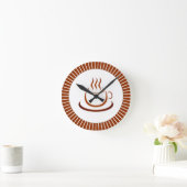 Horloge Ronde Any Time Is Coffee Time (Maison)