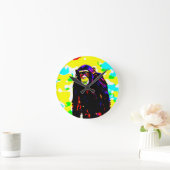 Horloge Ronde Ape numérique (Maison)