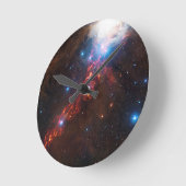 Horloge Ronde APEX Vue d'une formation Star dans la Nebula Orion (Angle)
