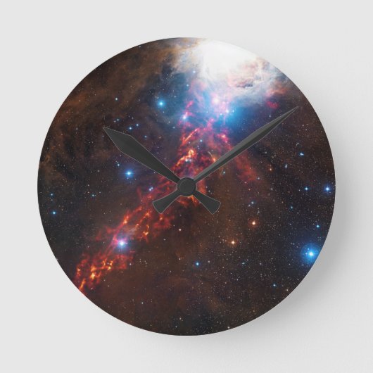 Horloge Ronde APEX Vue d'une formation Star dans la Nebula Orion (Recto)