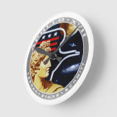 Horloge Ronde Apollo 17 (Angle)