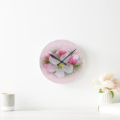 Horloge Ronde Apple Blossom Time (Maison)