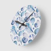 Horloge Ronde Aquarelle (Angle)