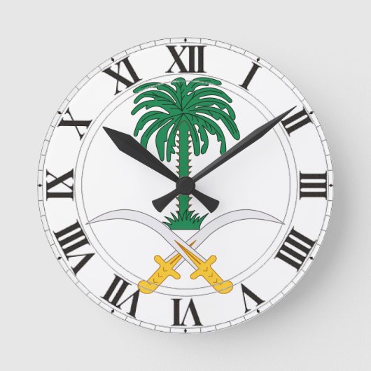 Horloge Ronde Arabie Saoudite (Recto)