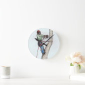 Horloge Ronde Arboriste Tree Surgeon (Maison)
