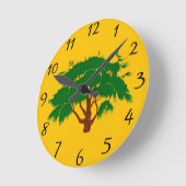 Horloge Ronde Arbre (Angle)
