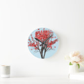 Horloge Ronde Arbre à érable japonais (Maison)