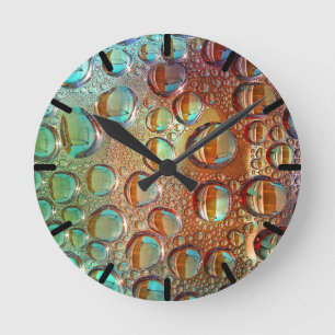 Horloge Ronde Arc-en-ciel