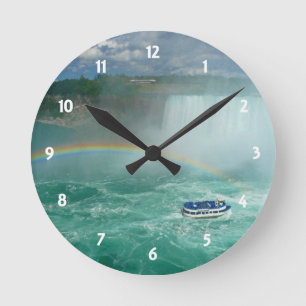 Horloge Ronde arc-en-ciel du niagara