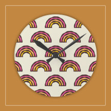 Arcs-en-ciel Rétro dans les Couleurs Vintage des S